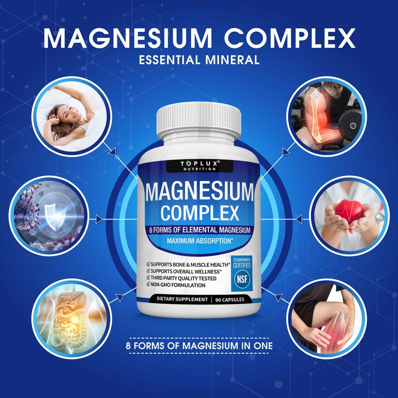 Toplux Magnesium Complex 8 – Your Daily Magnesium Support
