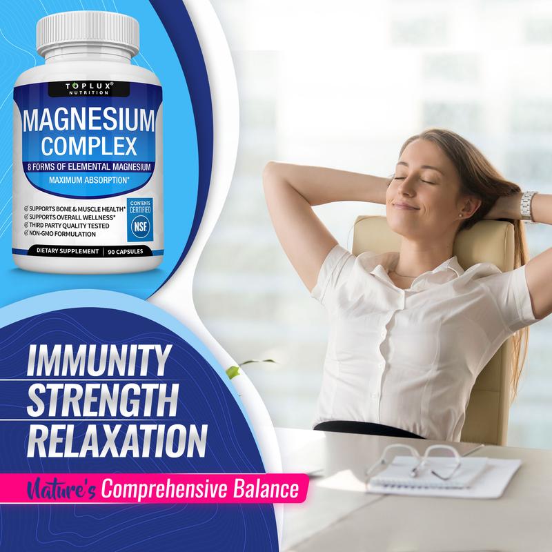 Toplux Magnesium Complex 8 – Your Daily Magnesium Support