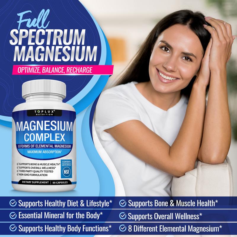 Toplux Magnesium Complex 8 – Your Daily Magnesium Support