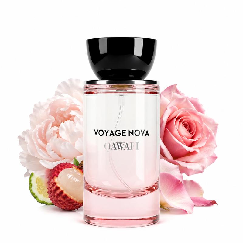 Voyage Nova Women’s Extrait de Parfum – Rose & Fruity Floral Luxury Fragrance, Long-Lasting Perfume, 50ml / 100ml