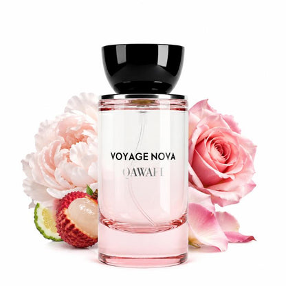 Voyage Nova Women’s Extrait de Parfum – Rose & Fruity Floral Luxury Fragrance, Long-Lasting Perfume, 50ml / 100ml