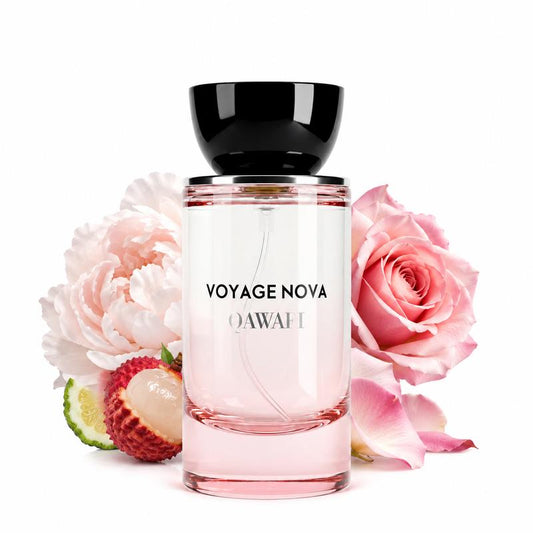 Voyage Nova Women’s Extrait de Parfum – Rose & Fruity Floral Luxury Fragrance, Long-Lasting Perfume, 50ml / 100ml