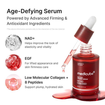 Medicube NAD+ EGF Firming Serum – Anti-Aging, Plumping & Radiance-Boosting Facial Serum
