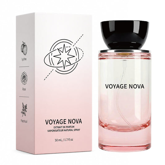Voyage Nova Women’s Extrait de Parfum – Rose & Fruity Floral Luxury Fragrance, Long-Lasting Perfume, 50ml / 100ml
